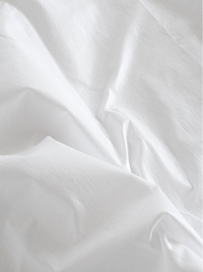 Copriguanciale impermeabile Jersey algodón "Happyfriday" Bianco - Kiabi