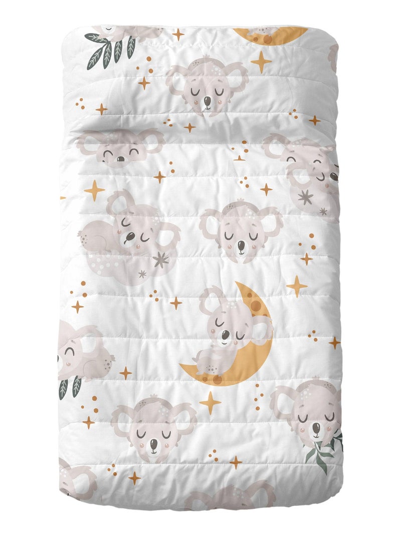 Copriletto Baby koala "Happyfriday" Bianco - Kiabi