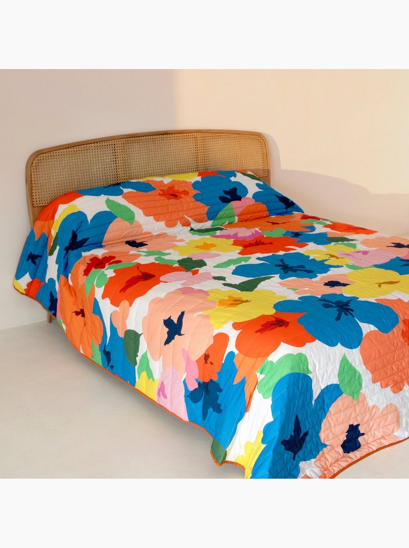 Copriletto Bloom play "Happyfriday" Multicolore - Kiabi