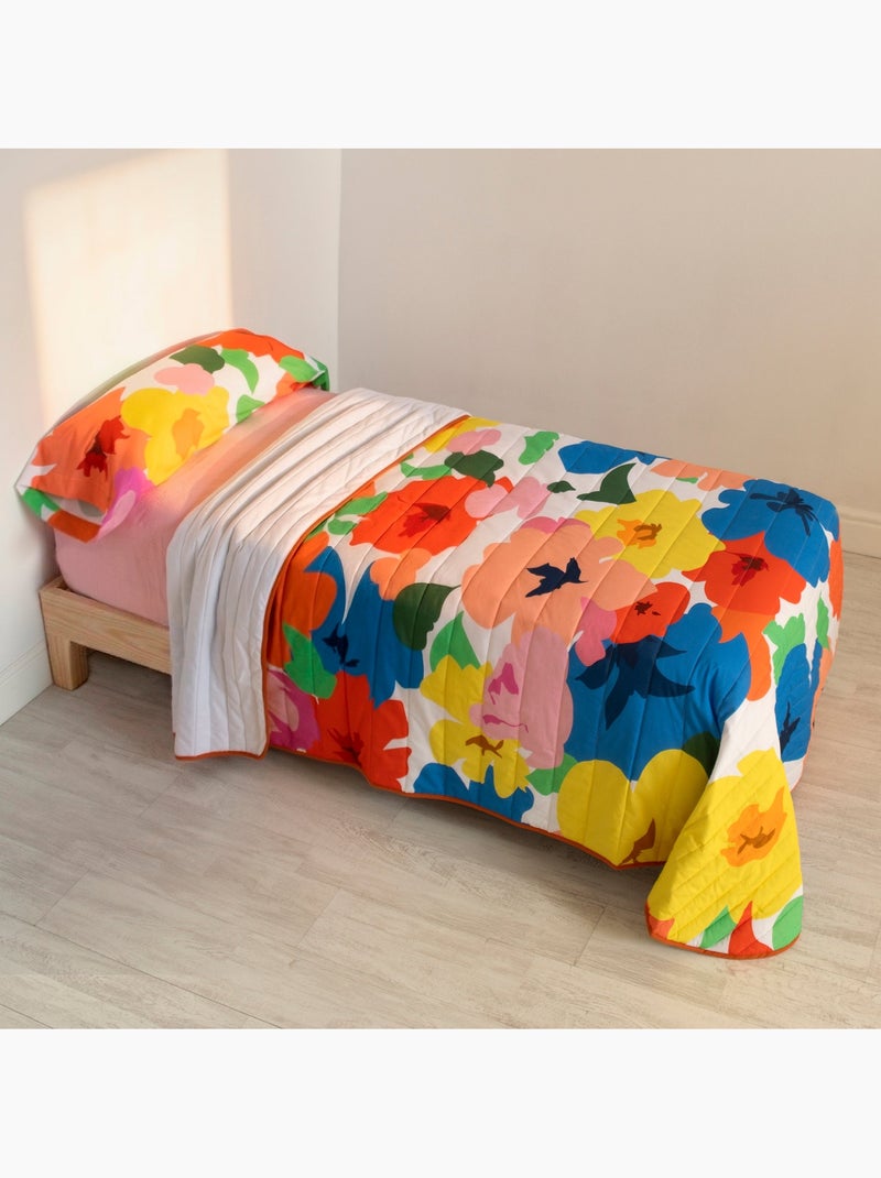 Copriletto Bloom play "Happyfriday" Multicolore - Kiabi