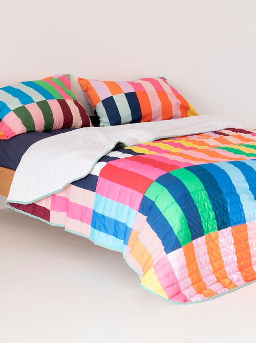 Copriletto Color pop "Happyfriday" - Kiabi