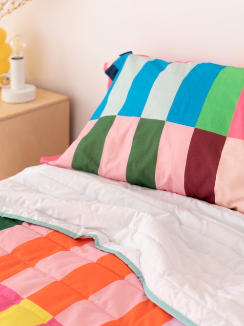 Copriletto Color pop "Happyfriday" - Kiabi