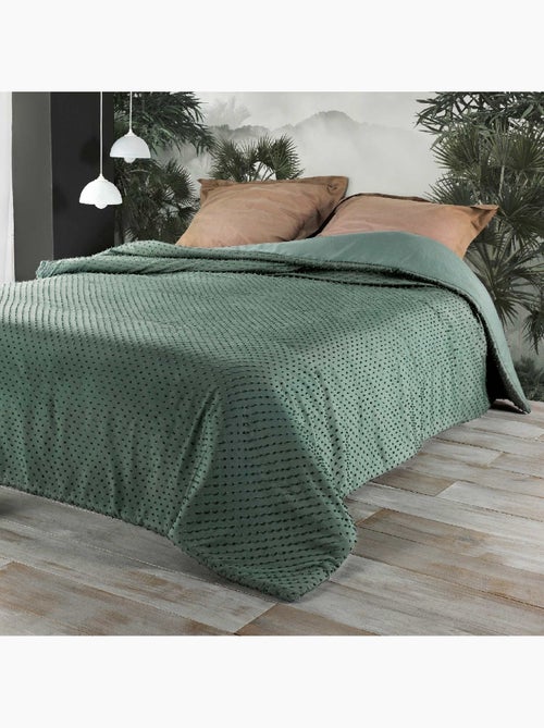 Copriletto con piccole nappe - Kiabi Copriletto con piccole nappe - Kiabi