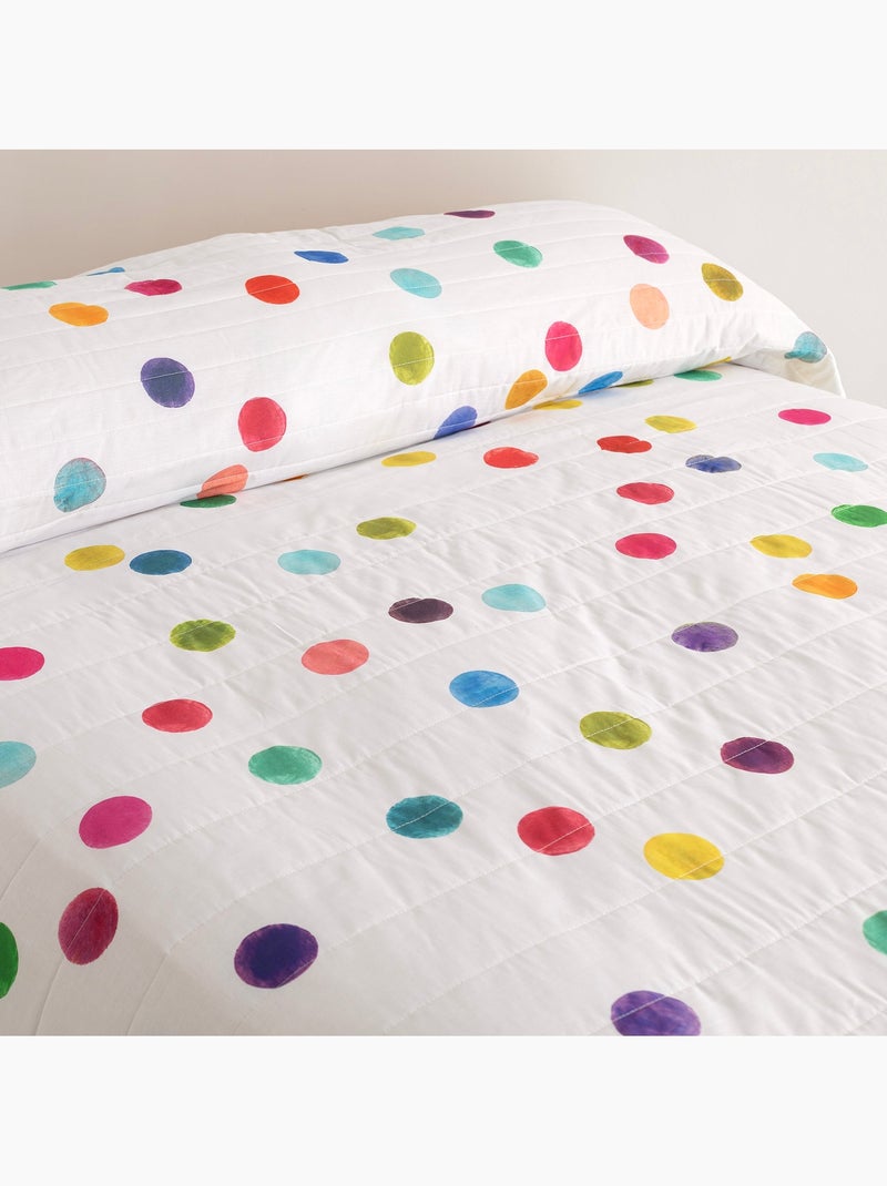 Copriletto Confetti "Happyfriday" Bianco - Kiabi