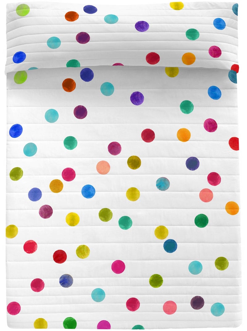 Copriletto Confetti "Happyfriday" Bianco - Kiabi