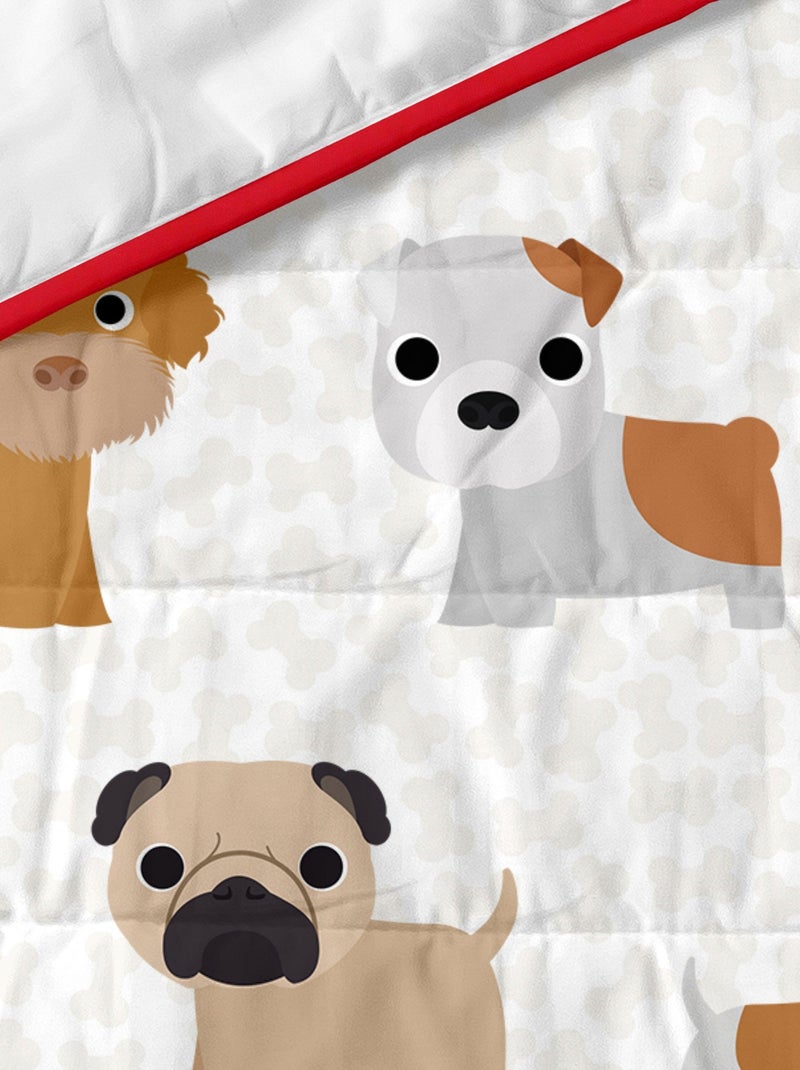 Copriletto Dogs "Happyfriday" Multicolore - Kiabi