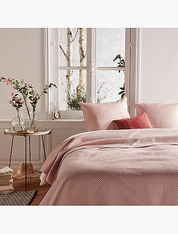 Copriletto dolce a 2 strati blu 260x240cm