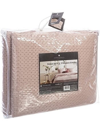 Copriletto dolce a 2 strati blu 260x240cm
