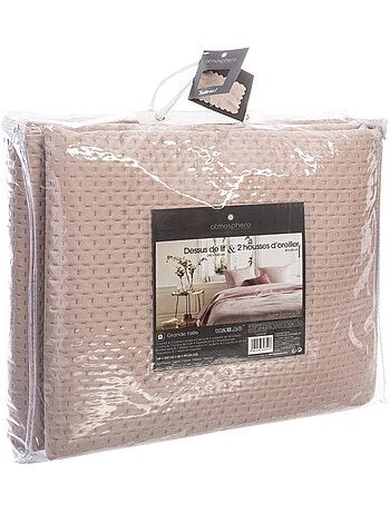 Copriletto dolce a 2 strati blu 260x240cm