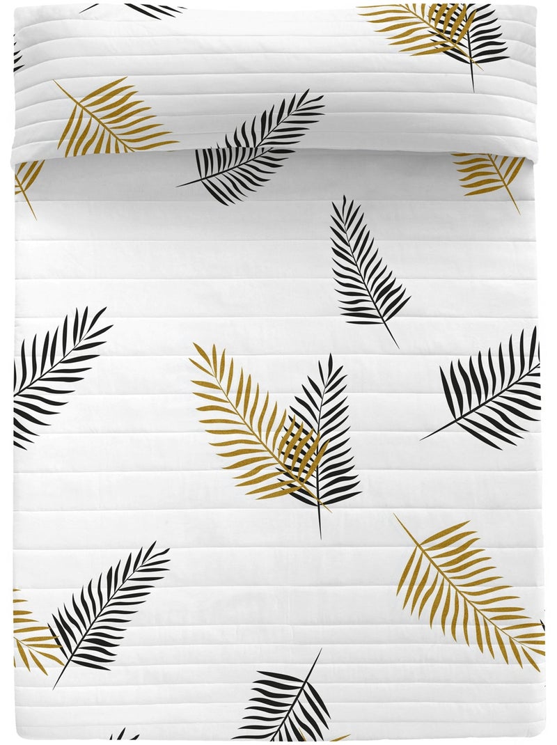 Copriletto Foliage "Happyfriday" Bianco - Kiabi