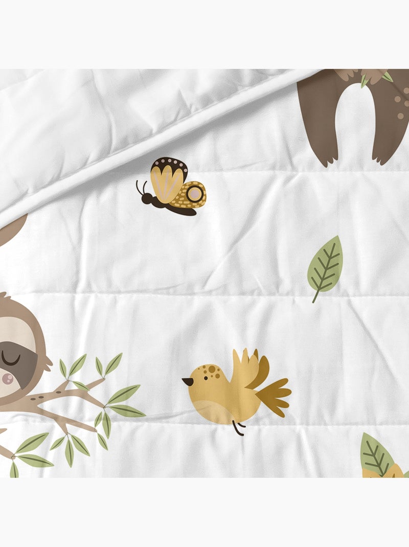 Copriletto Happy sloth "Happyfriday" Multicolore - Kiabi