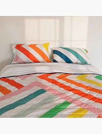 Copriletto Happy stripes "Happyfriday