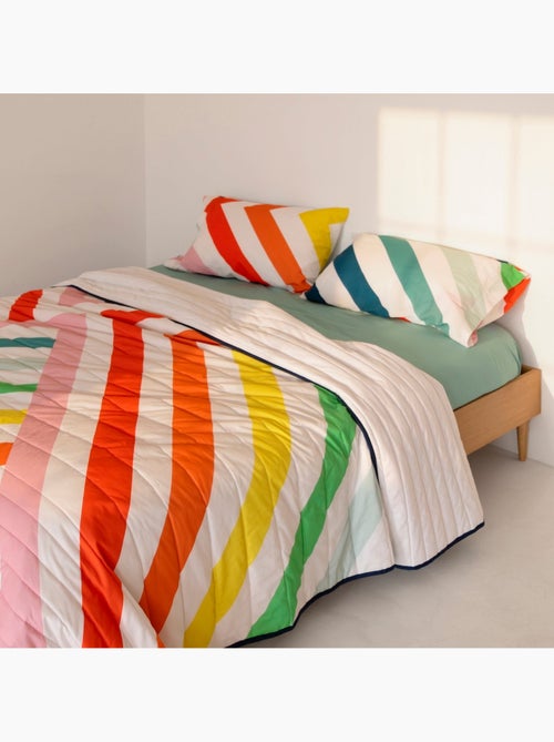 Copriletto Happy stripes "Happyfriday" - Kiabi