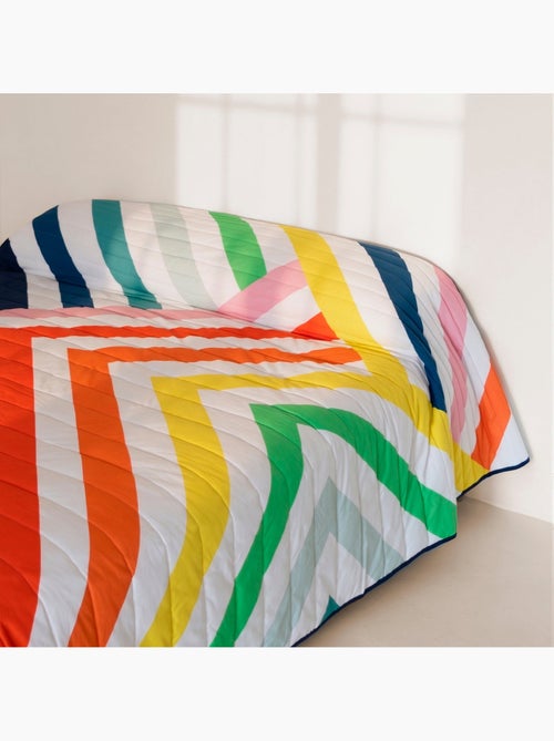 Copriletto Happy stripes "Happyfriday" - Kiabi