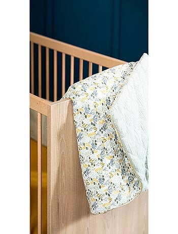 Copriletto in cotone verde lime 90x140 - SAUTHON