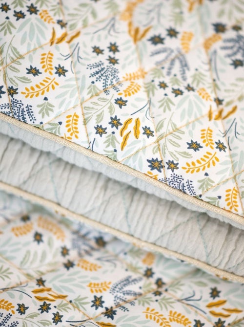 Copriletto in cotone verde lime 90x140 - SAUTHON - Kiabi