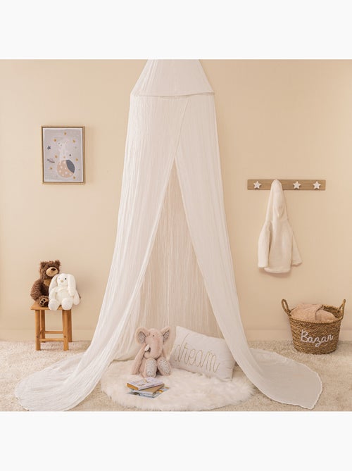 Copriletto lili in garza di cotone h 250 cm bianco - Kiabi