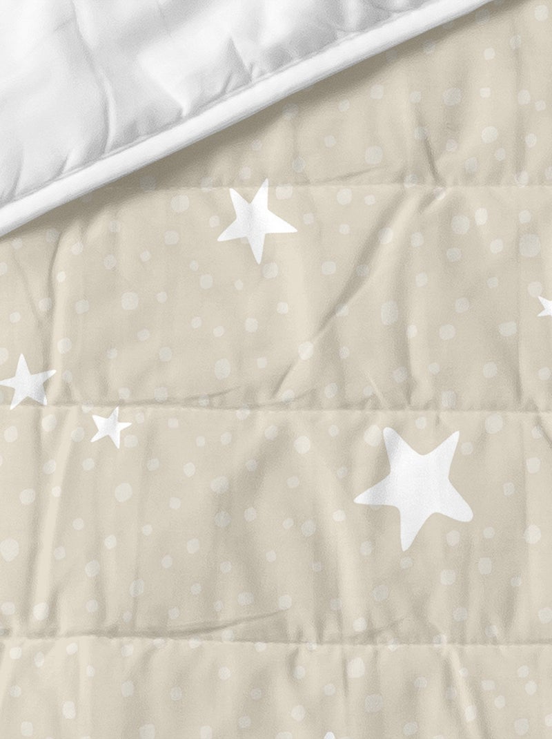 Copriletto Little star "Happyfriday" Beige - Kiabi