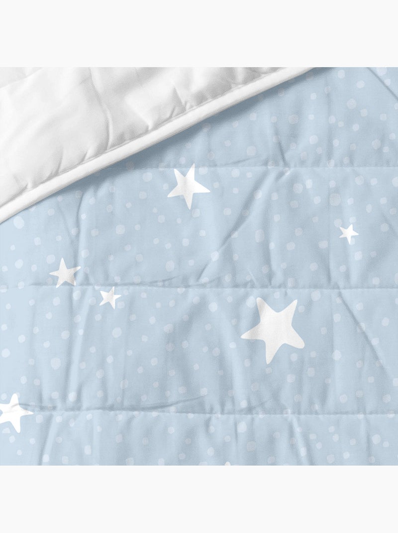 Copriletto Little star "Happyfriday" Blu - Kiabi