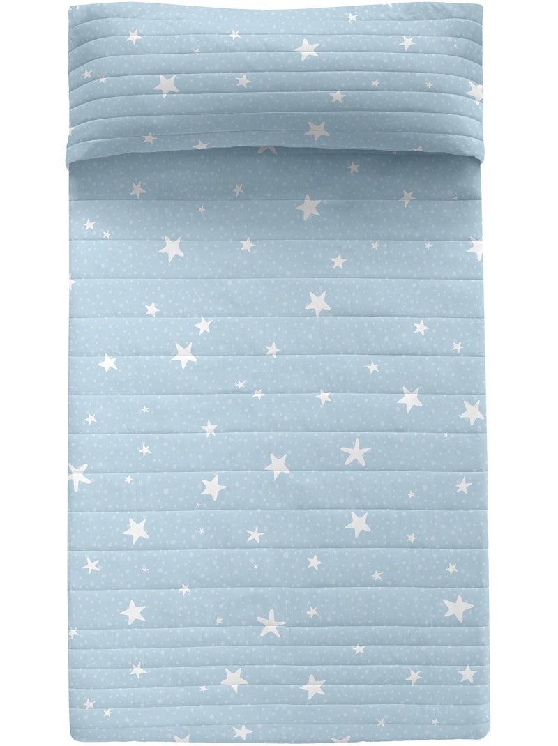 Copriletto Little star "Happyfriday" Blu - Kiabi
