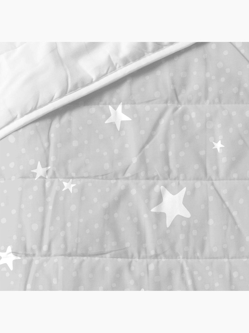 Copriletto Little star "Happyfriday" Grigio - Kiabi