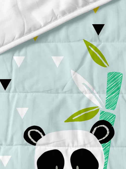 Copriletto Panda garden blue "Happyfriday" - Kiabi