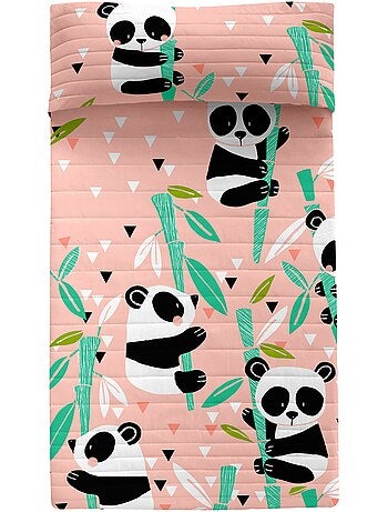 Copriletto Panda garden "Happyfriday