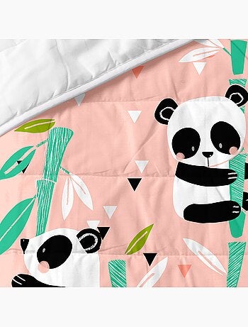 Copriletto Panda garden "Happyfriday
