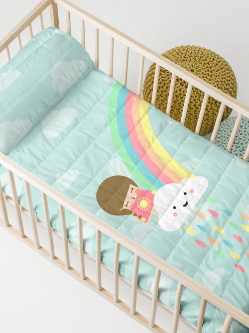 Copriletto Rainbow "Happyfriday" - Kiabi