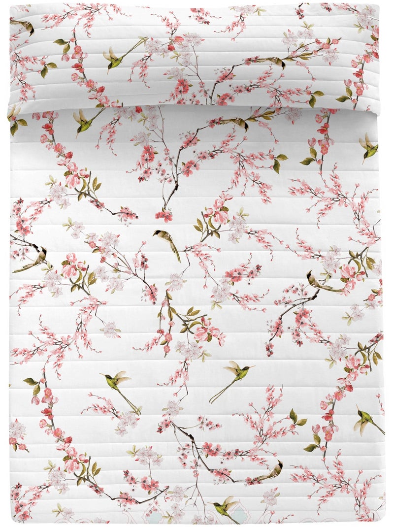 Copriletto Sakura "Happyfriday" Bianco - Kiabi