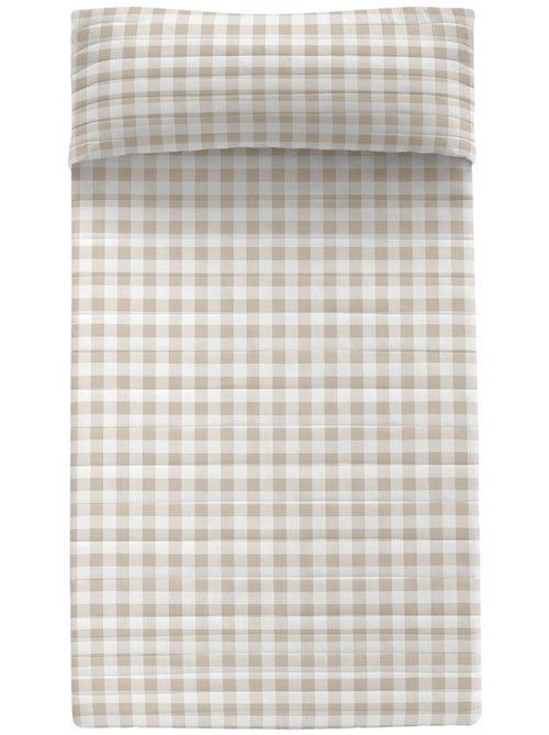 Copriletto Vichy "Happyfriday" - Kiabi