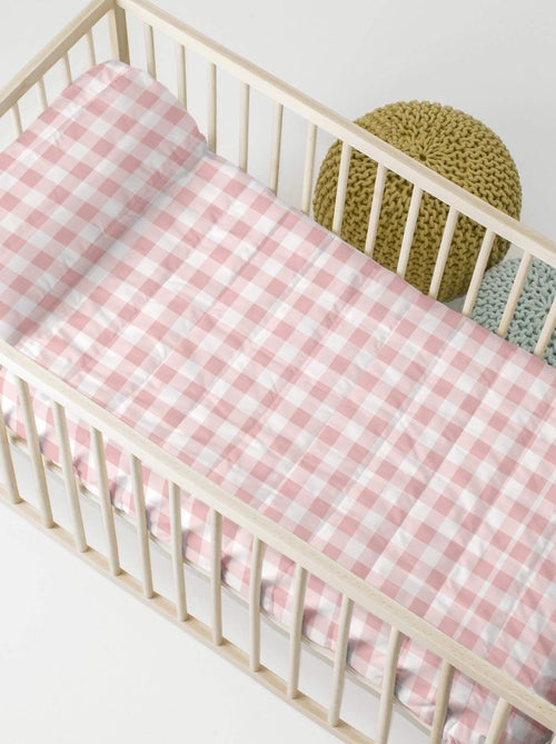 Copriletto Vichy "Happyfriday" - Kiabi