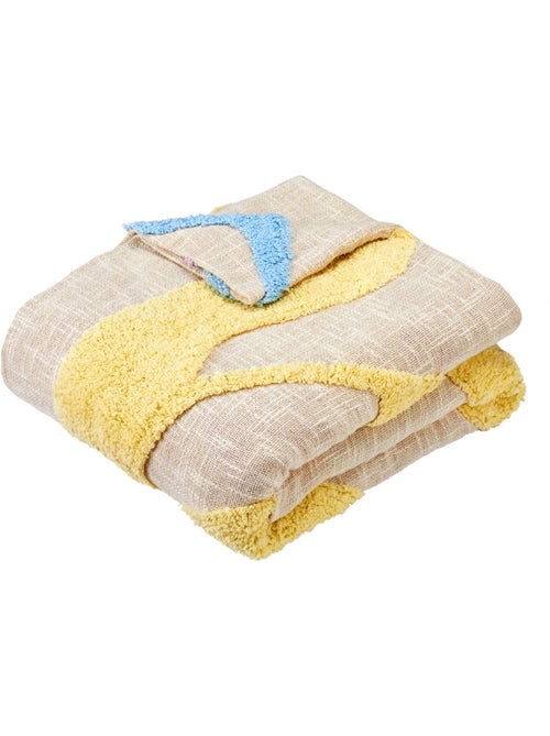 Copriletto wild flowers 260x240xcm design in cotone trapuntato - Kiabi