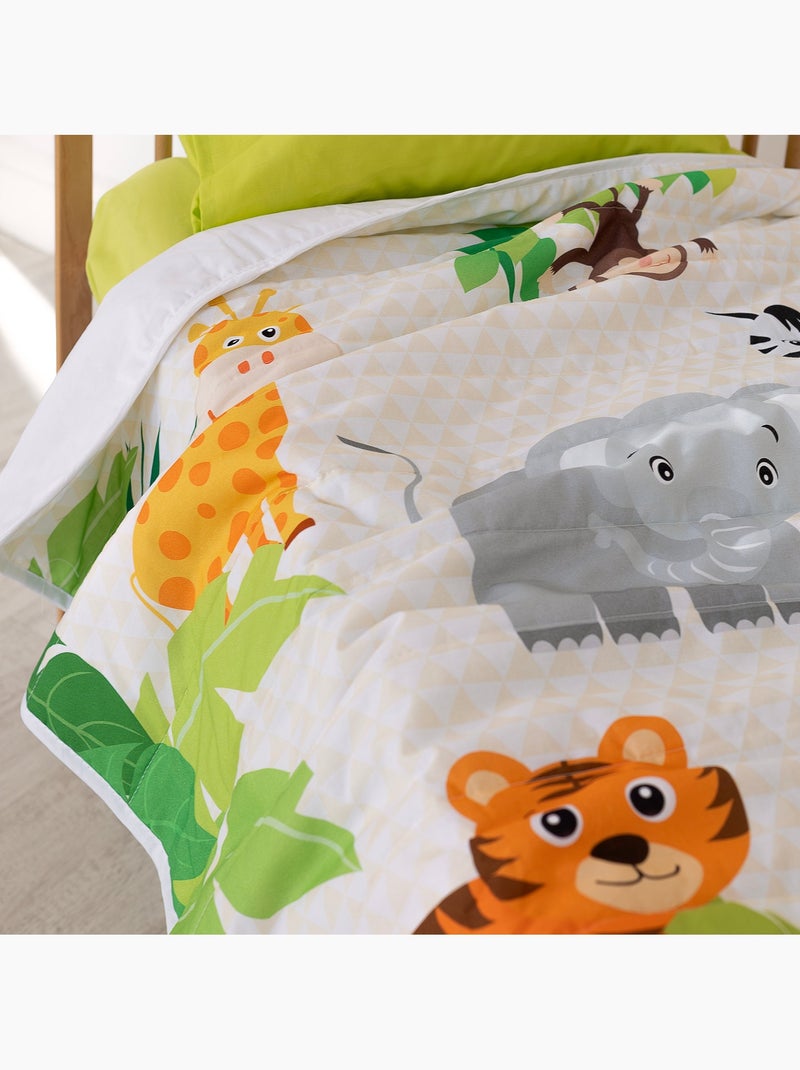Copriletto Wild "Happyfriday" Multicolore - Kiabi