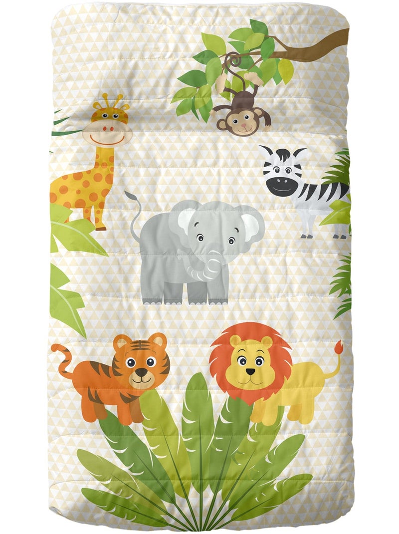 Copriletto Wild "Happyfriday" Multicolore - Kiabi