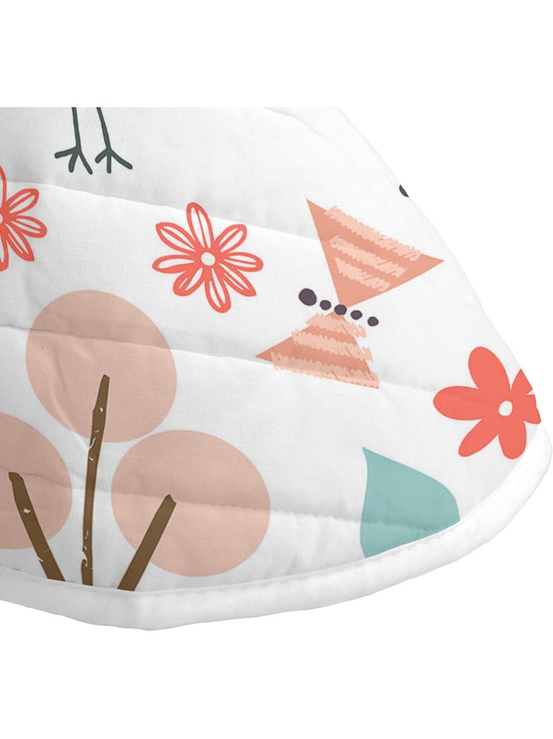 Copriletto Woodland "Happyfriday" Bianco - Kiabi