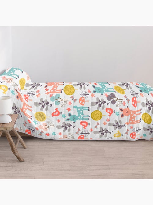 Copriletto Woodland "Happyfriday" - Kiabi