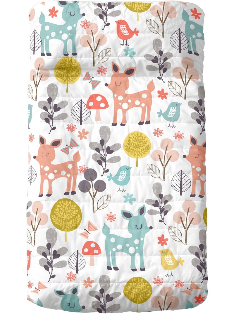 Copriletto Woodland "Happyfriday" Multicolore - Kiabi