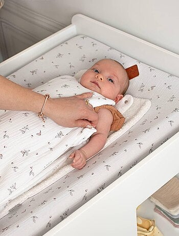 Coprimaterassino fasciatoio in garza di cotone | SEVIRA KIDS