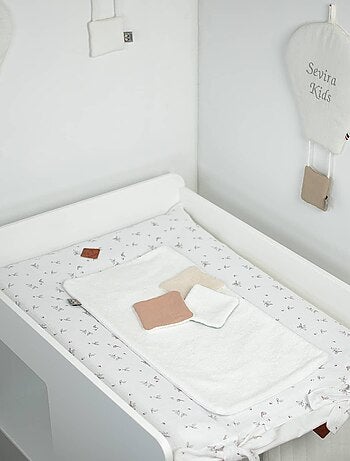 Coprimaterassino fasciatoio in garza di cotone | SEVIRA KIDS