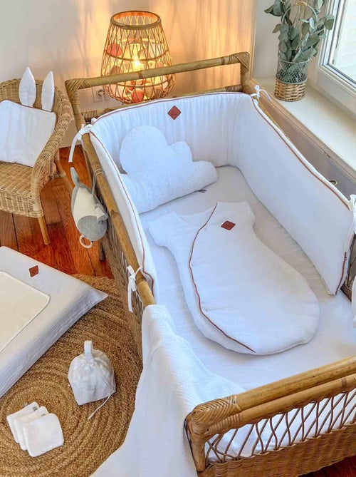 Coprimaterassino fasciatoio in garza di cotone | SEVIRA KIDS - Kiabi