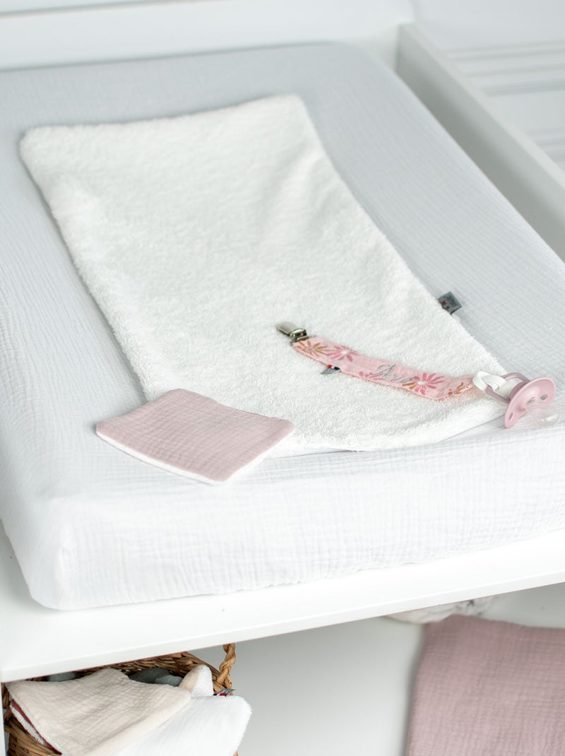 Coprimaterassino fasciatoio in garza di cotone | sevira kids | sevira kids Bianco - Kiabi