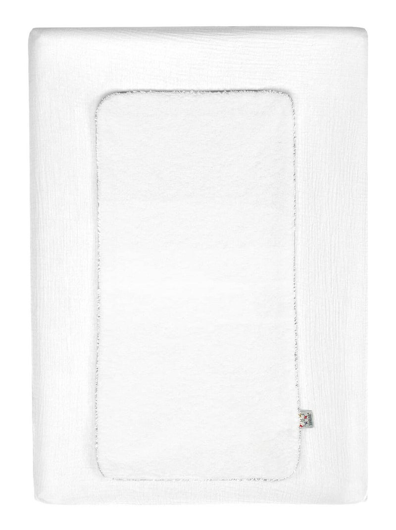 Coprimaterassino fasciatoio in garza di cotone | sevira kids | sevira kids Bianco - Kiabi