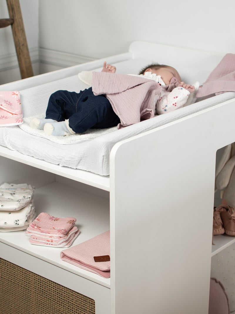 Coprimaterassino fasciatoio in garza di cotone | sevira kids | sevira kids Bianco - Kiabi