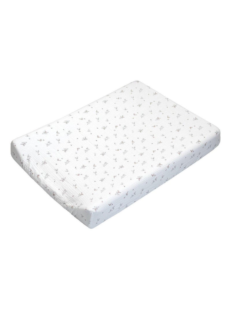 Coprimaterassino fasciatoio in garza di cotone | sevira kids | sevira kids Bianco - Kiabi