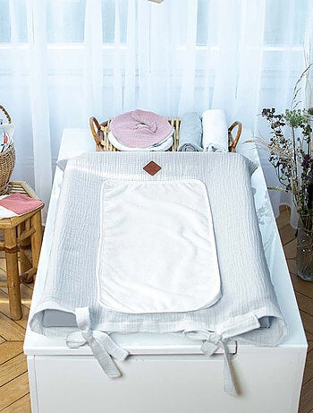 Coprimaterassino fasciatoio in garza di cotone | sevira kids | sevira kids