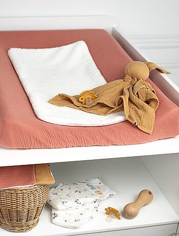 Coprimaterassino fasciatoio in garza di cotone | sevira kids | sevira kids