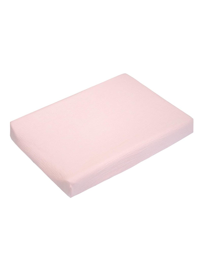 Coprimaterassino fasciatoio in garza di cotone | sevira kids | sevira kids Rosa - Kiabi