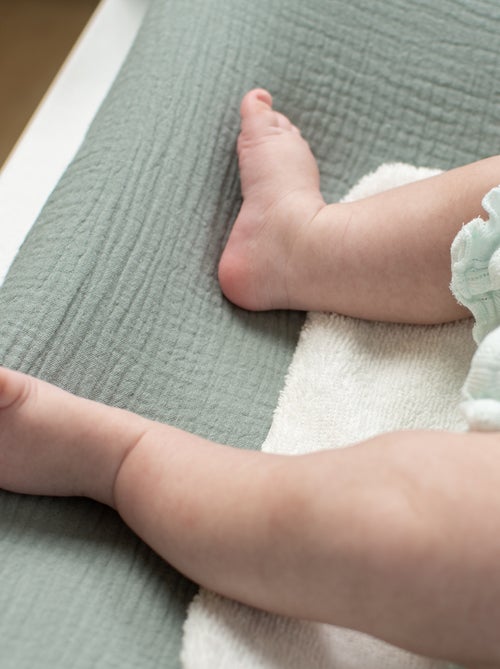 Coprimaterassino fasciatoio in garza di cotone | SEVIRA KIDS - Kiabi