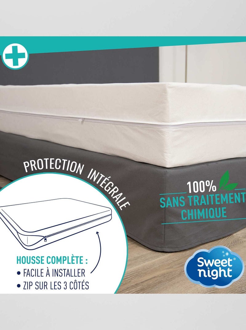 Sottocoperta In Lana Merino Reversibile - 100% Lana Naturale, Con Cinghie Angolari - Per Tutte Le Stagioni (120x200 Cm) - Foto 3